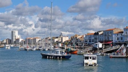 Port des Sables d'olonne en Vendée