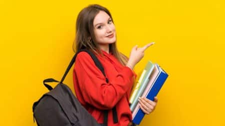 fille qui passe son bac