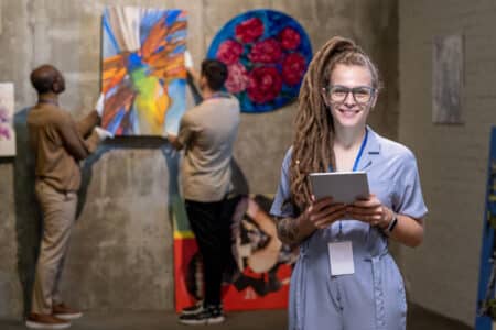 animatrice culturelle musée