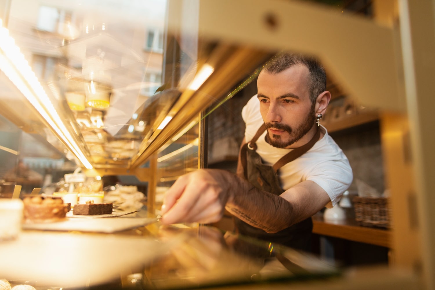 homme patissier