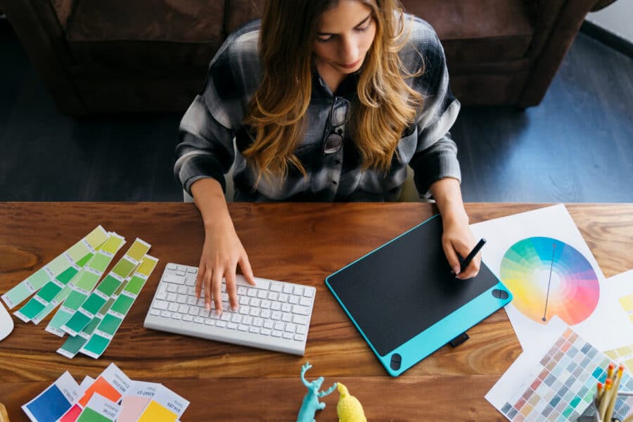 designeur au bureau