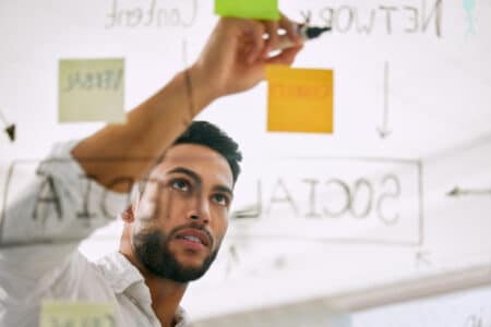 preparation master postits