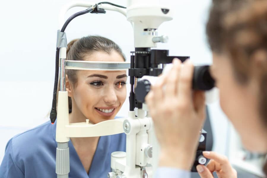 orthoptiste en soin