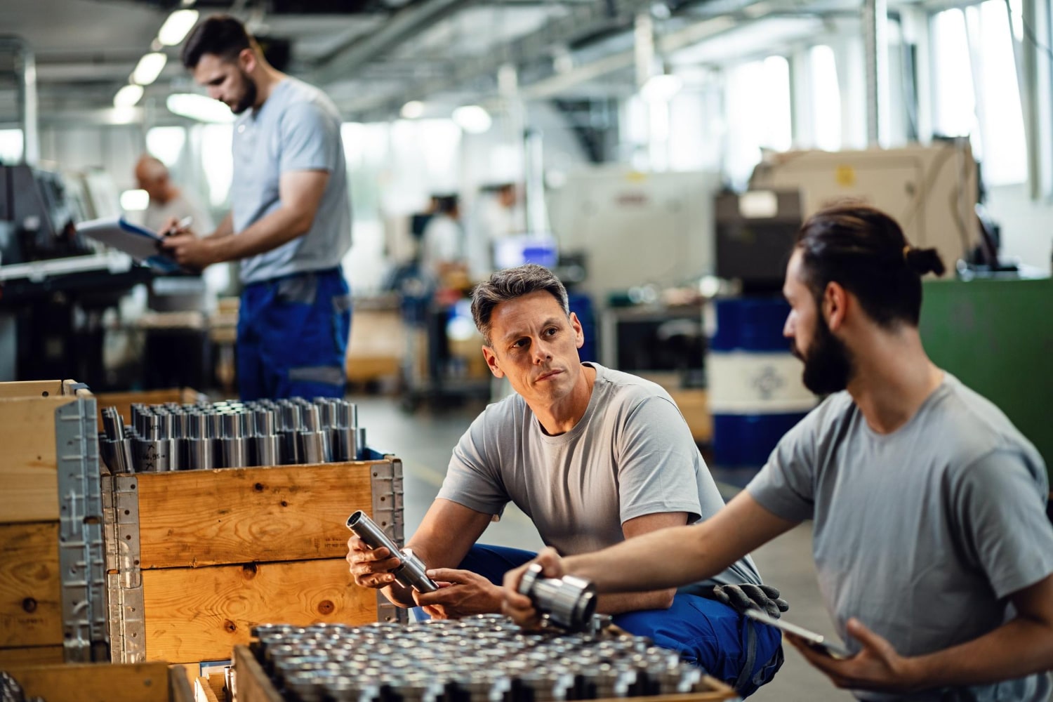 préparateur produits industriels