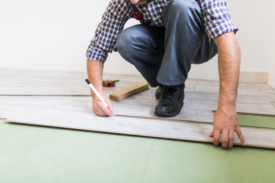pose de parquet