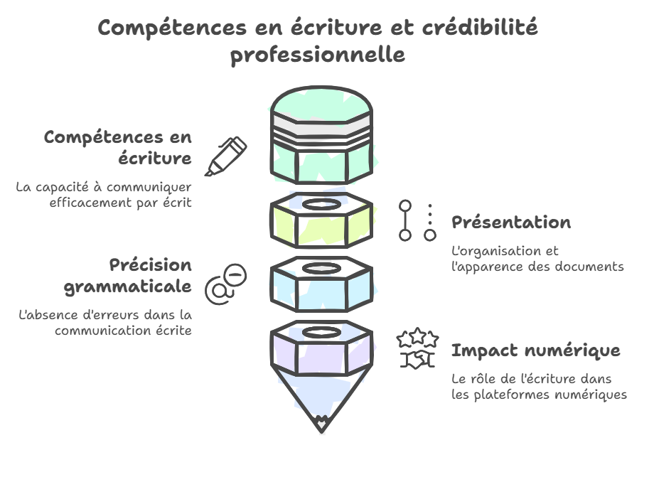 l'impact de la maîtrise rédactionnelle sur la crédibilité professionnelle visual selection