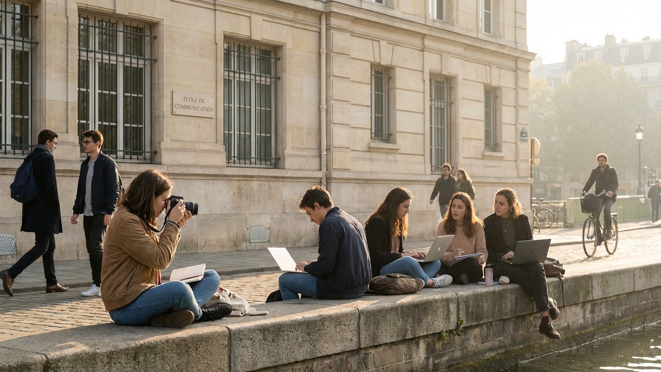 Étudier dans une école de communication à Paris