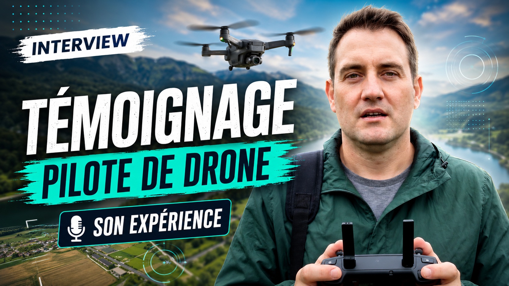 Philippe : pilote de drone